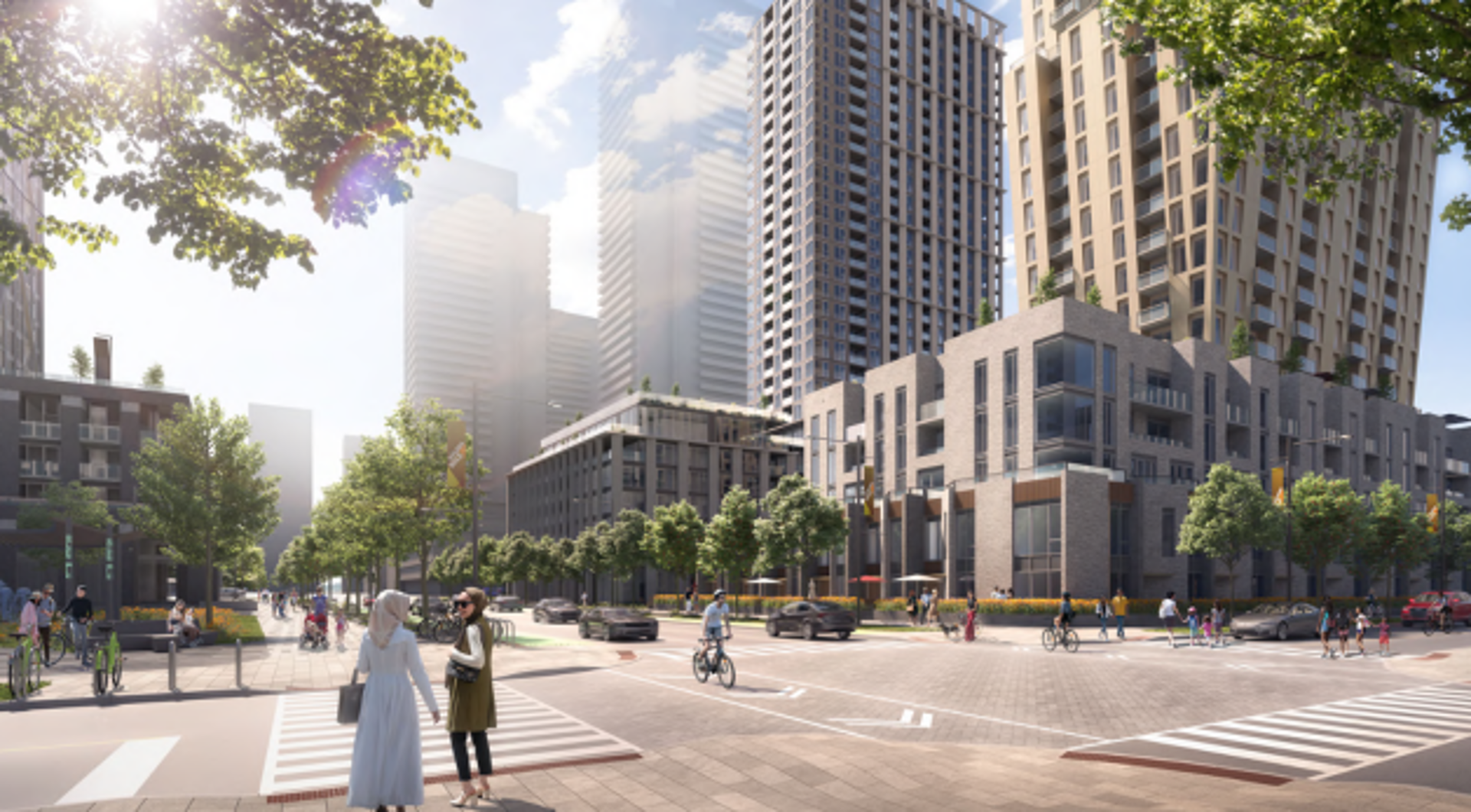 Golden Mile – Block A2 Condos, Toronto. Artist’s rendering.