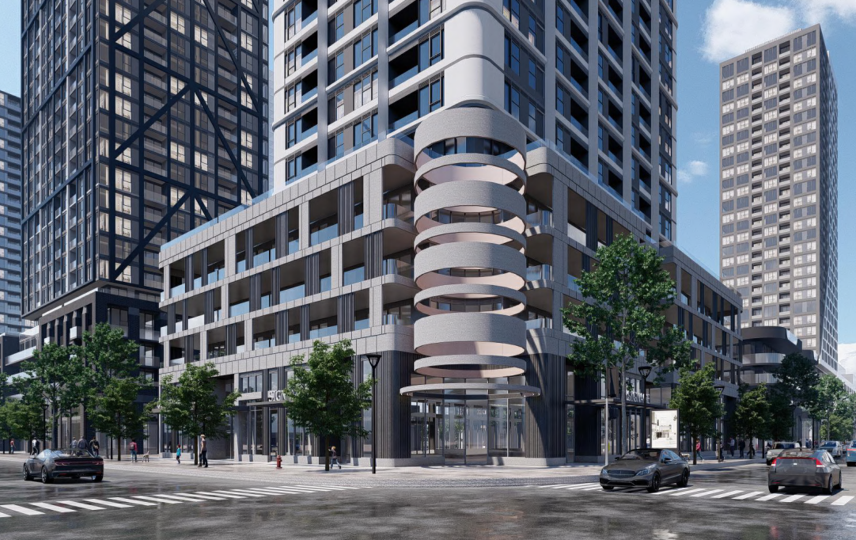 Golden Mile – Block B2 Condos, Toronto. Artist’s rendering.