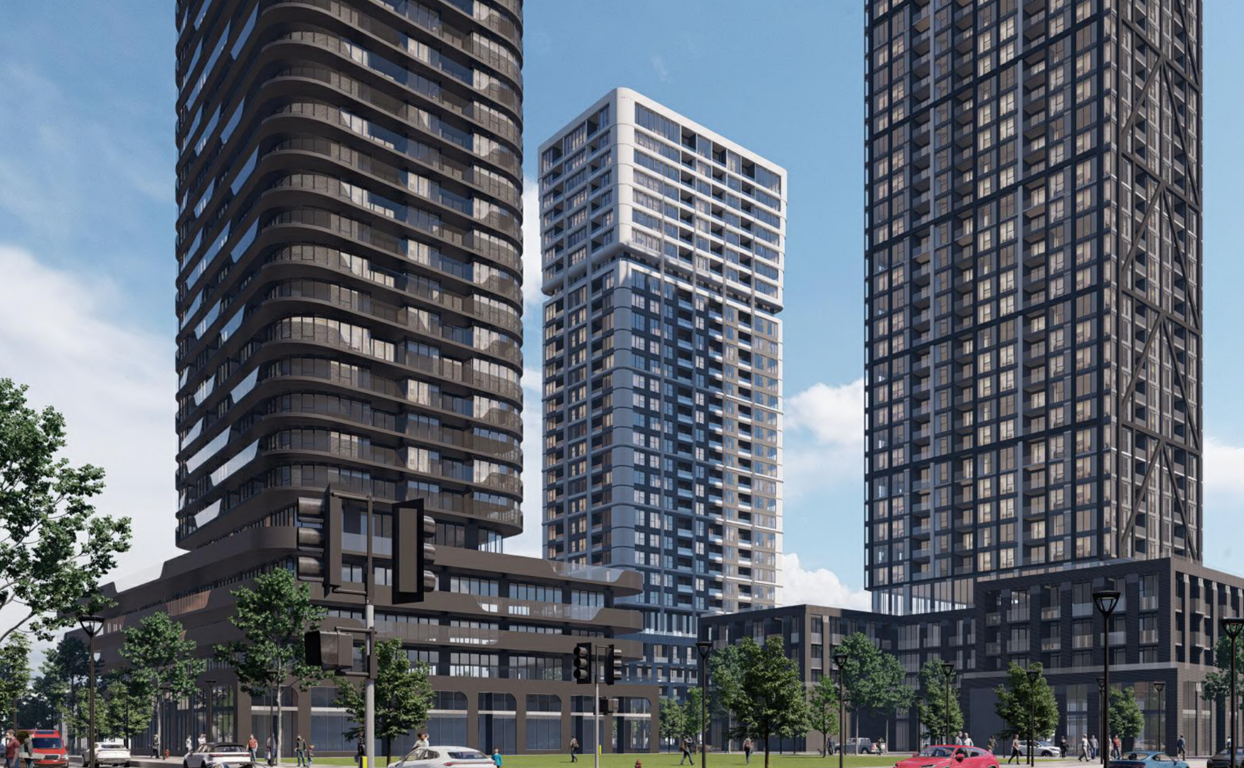 Golden Mile – Block B3 Condos, Toronto. Artist’s rendering.