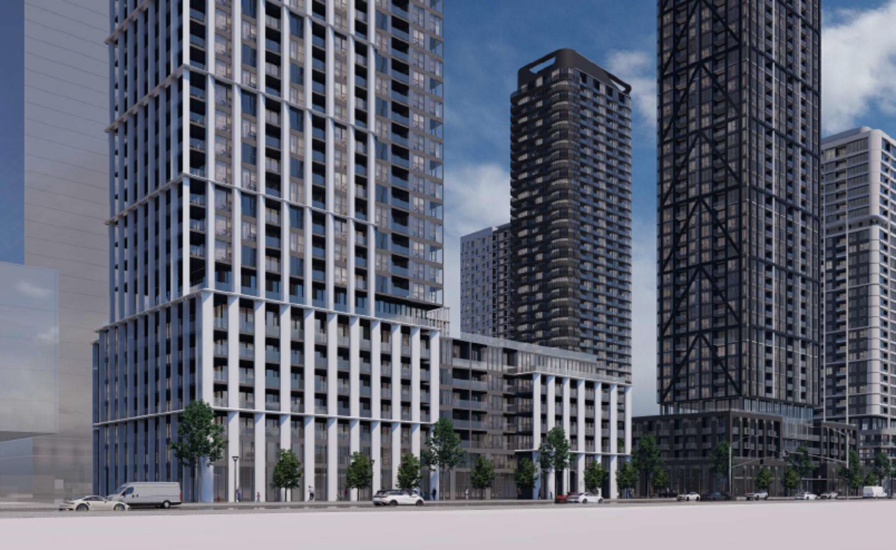 Golden Mile – Block B4 Condos, Toronto. Artist’s rendering.