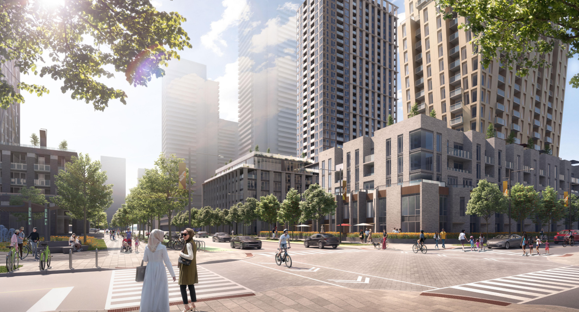 Golden Mile – Block B5 Condos, Toronto. Artist’s rendering.