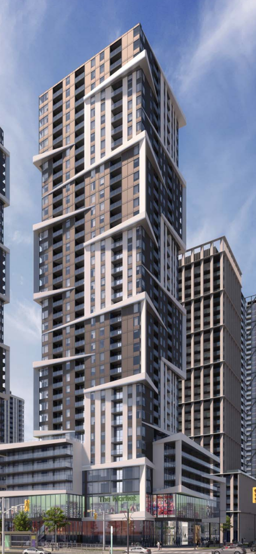 Golden Mile – Block B7 Condos, Toronto. Artist’s rendering.