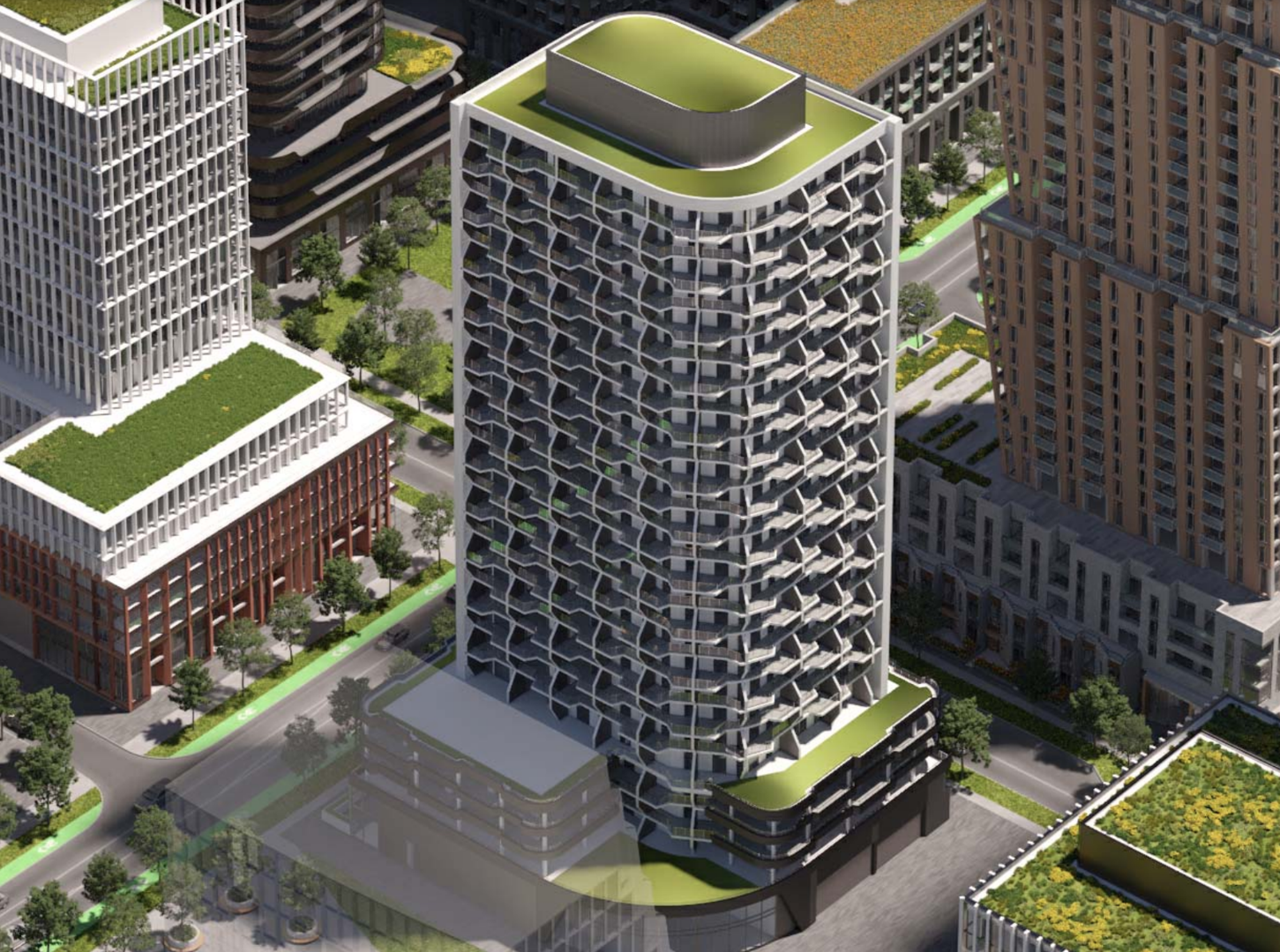 Golden Mile – Block C1 Condos, Toronto. Artist’s rendering.