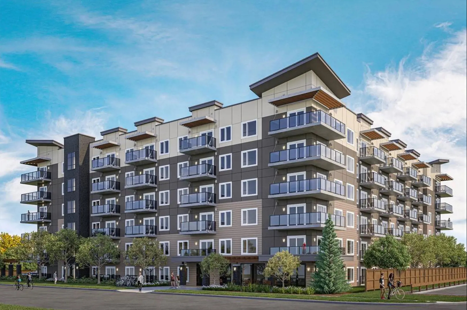 Grand Pacific Gardens, Winnipeg. Artist’s rendering.