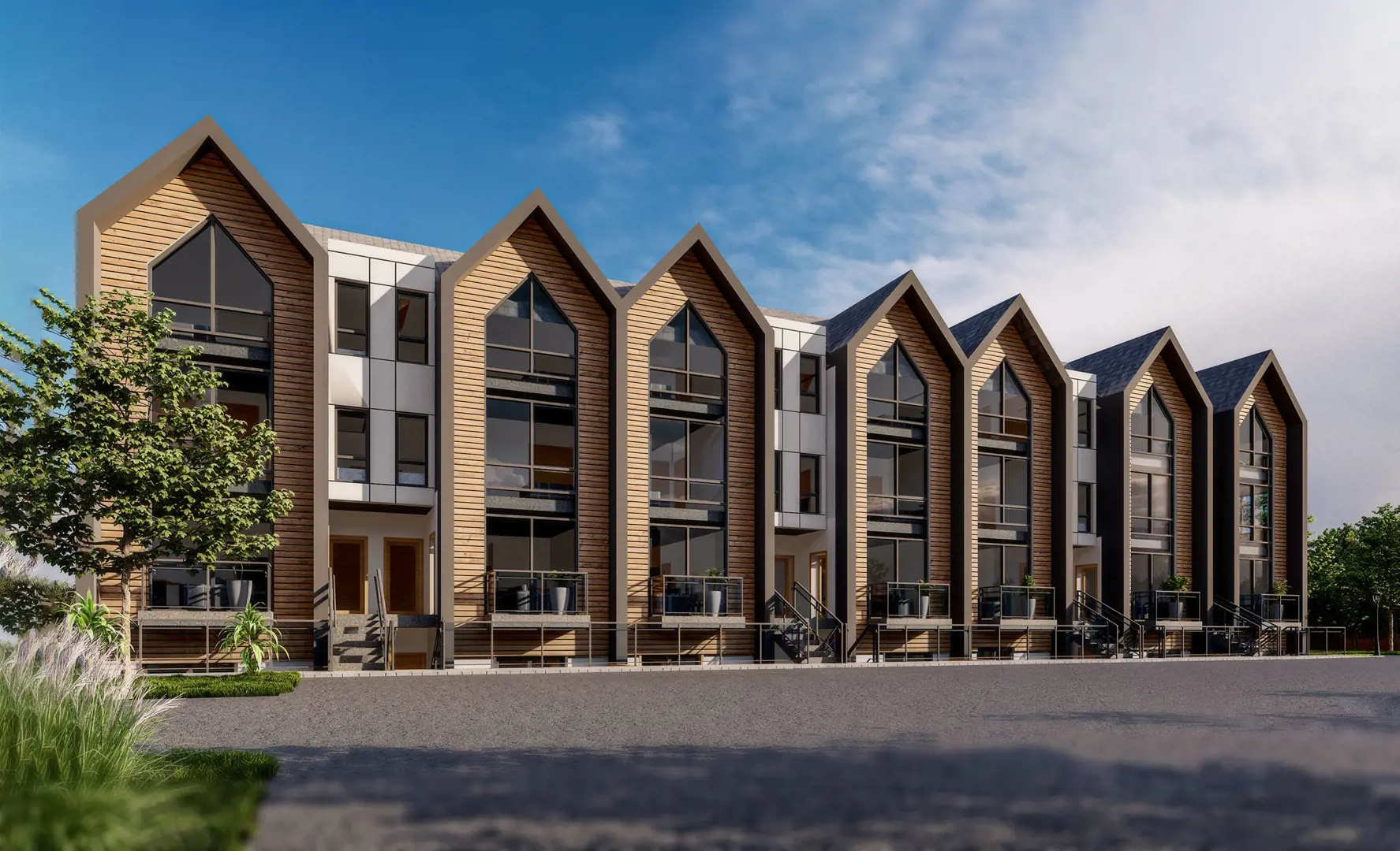 Grand River Towns, Dunnville. Artist’s rendering.