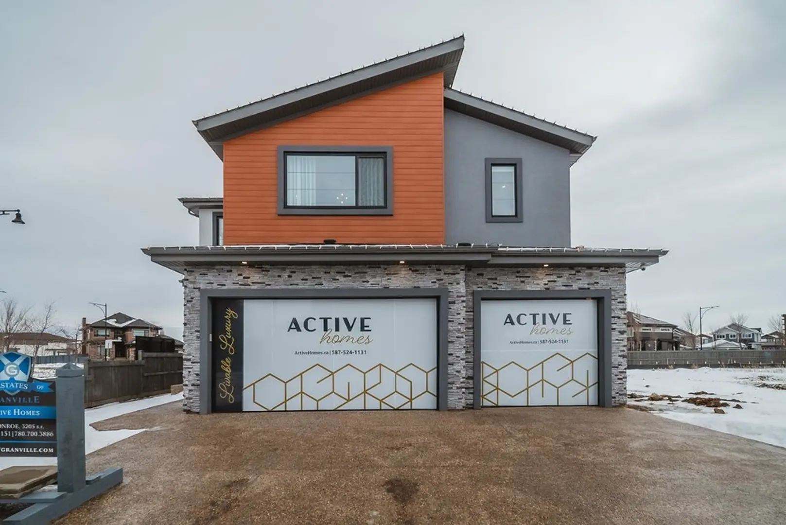 Granville Estates, Edmonton. Artist’s rendering.