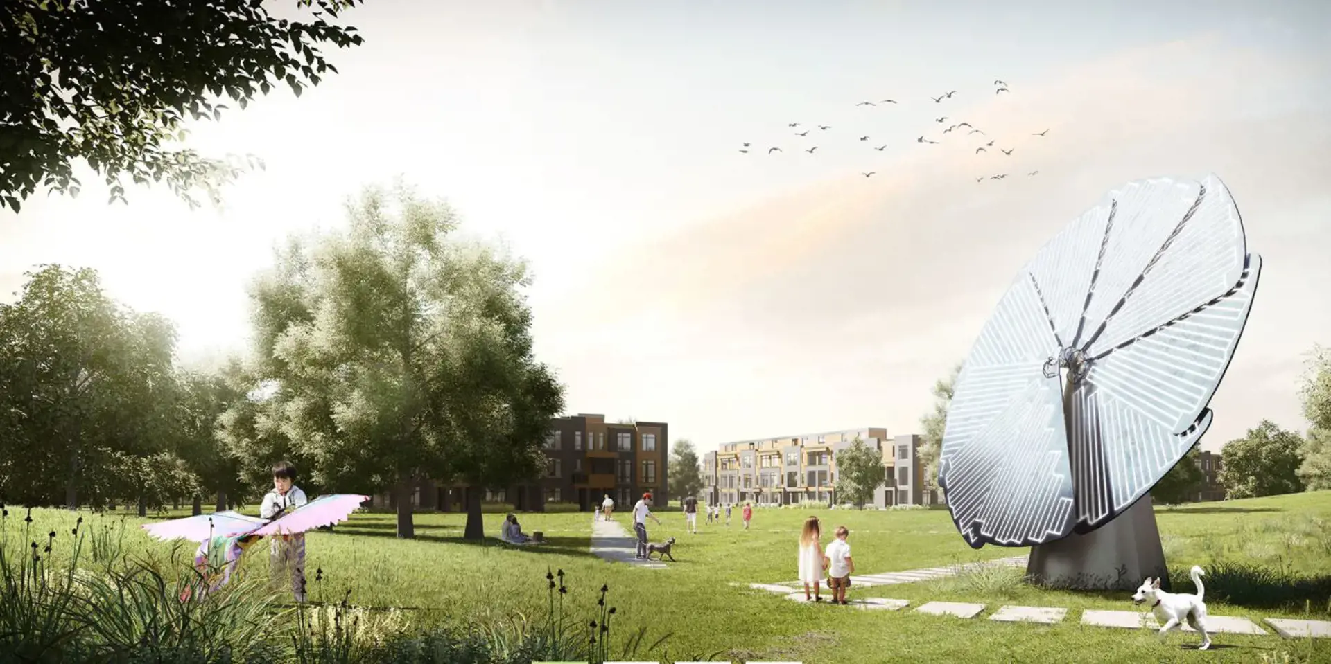 Green Earth Village - Townhomes, East Gwillimbury. Artist’s rendering.