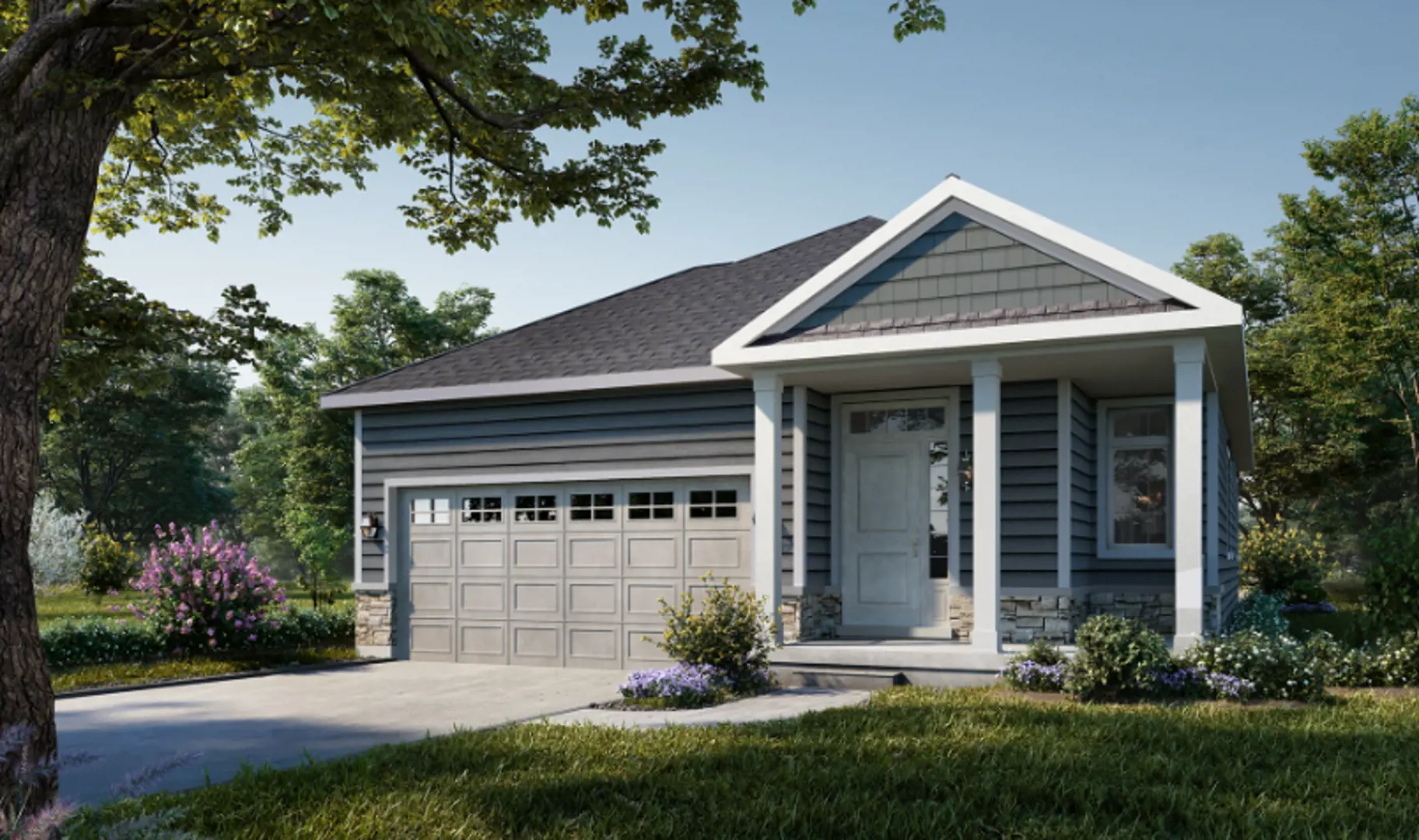 Green Meadows, Springwater. Artist’s rendering.