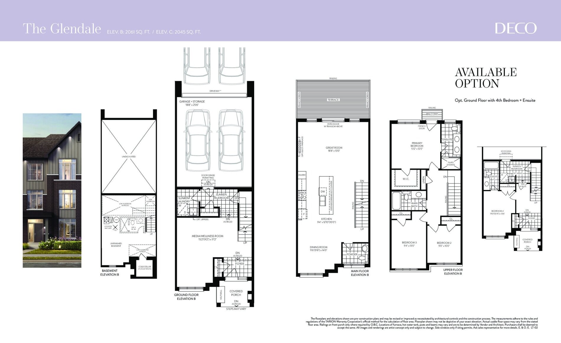The Glendale plan preview