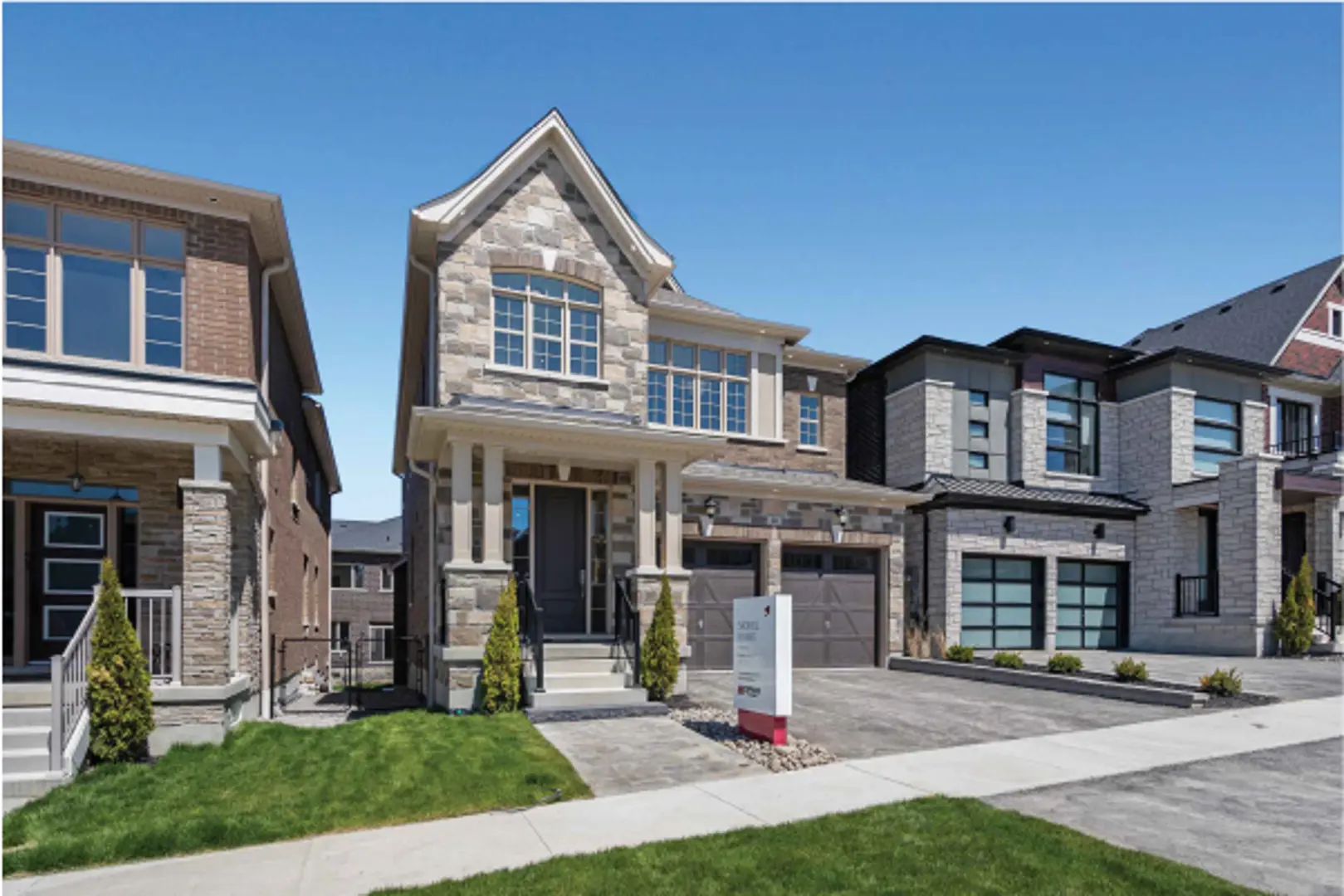 Greenwood Seaton - Single-Family Homes, Pickering. Artist’s rendering.