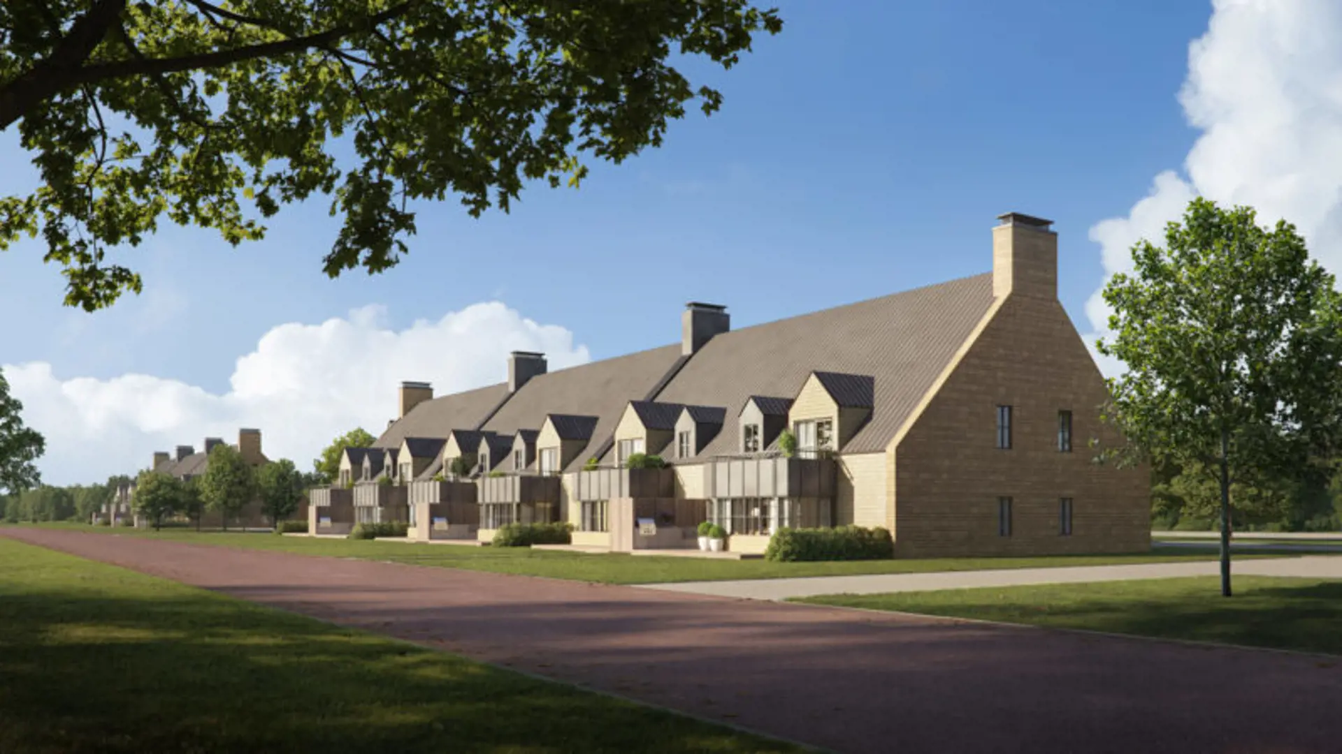 Harb'r Stone Village, Wallace. Artist’s rendering.