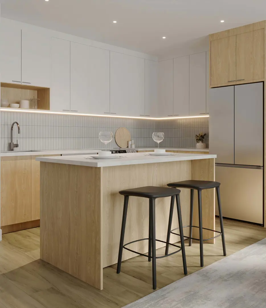 Harlowe, Surrey. Artist’s rendering.