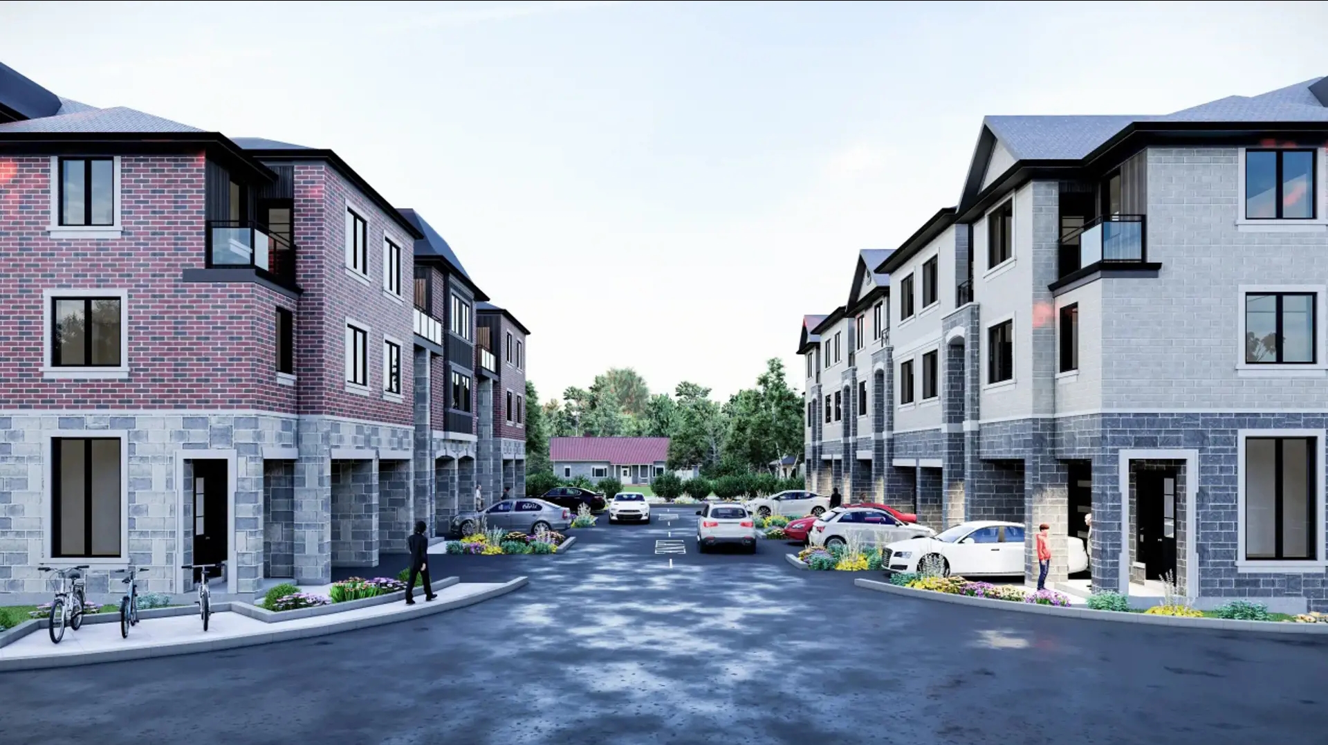 Harmony Crossing Towns, Mississauga. Artist’s rendering.