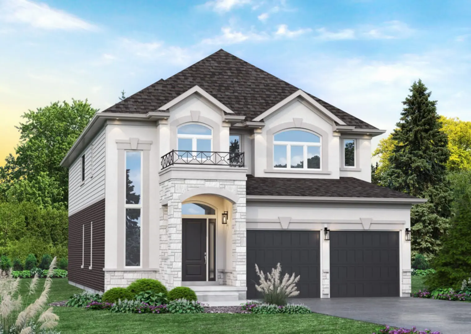 Harmony on Twenty - Single-Family Homes, Hamilton. Artist’s rendering.