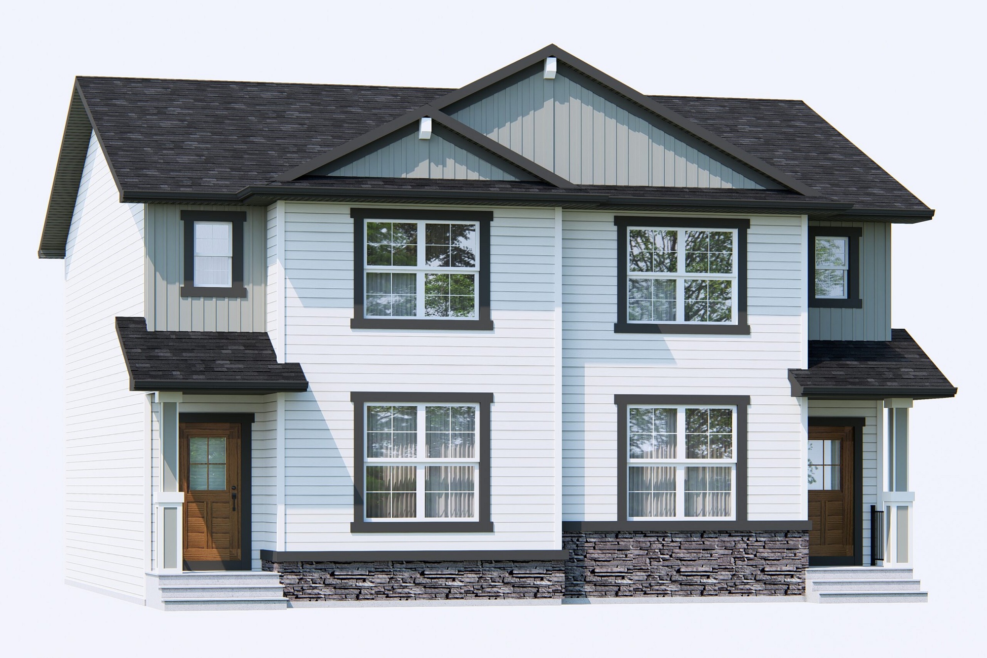 Newport Duplex plan preview