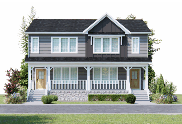 Newport III Duplex floor plan