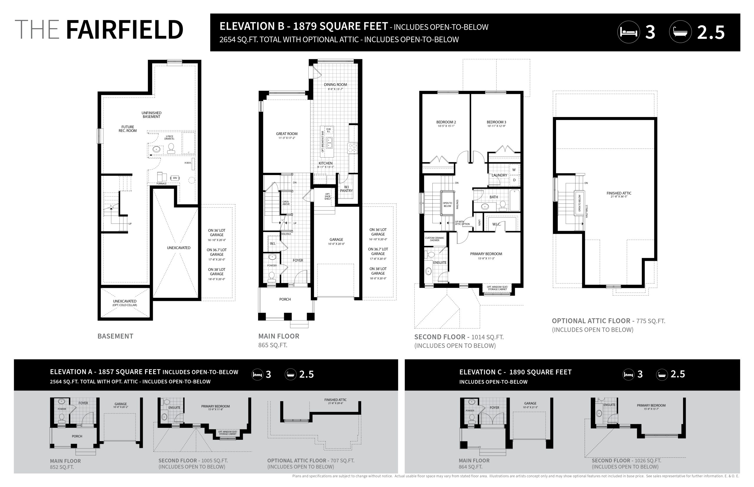 The Fairfield plan preview