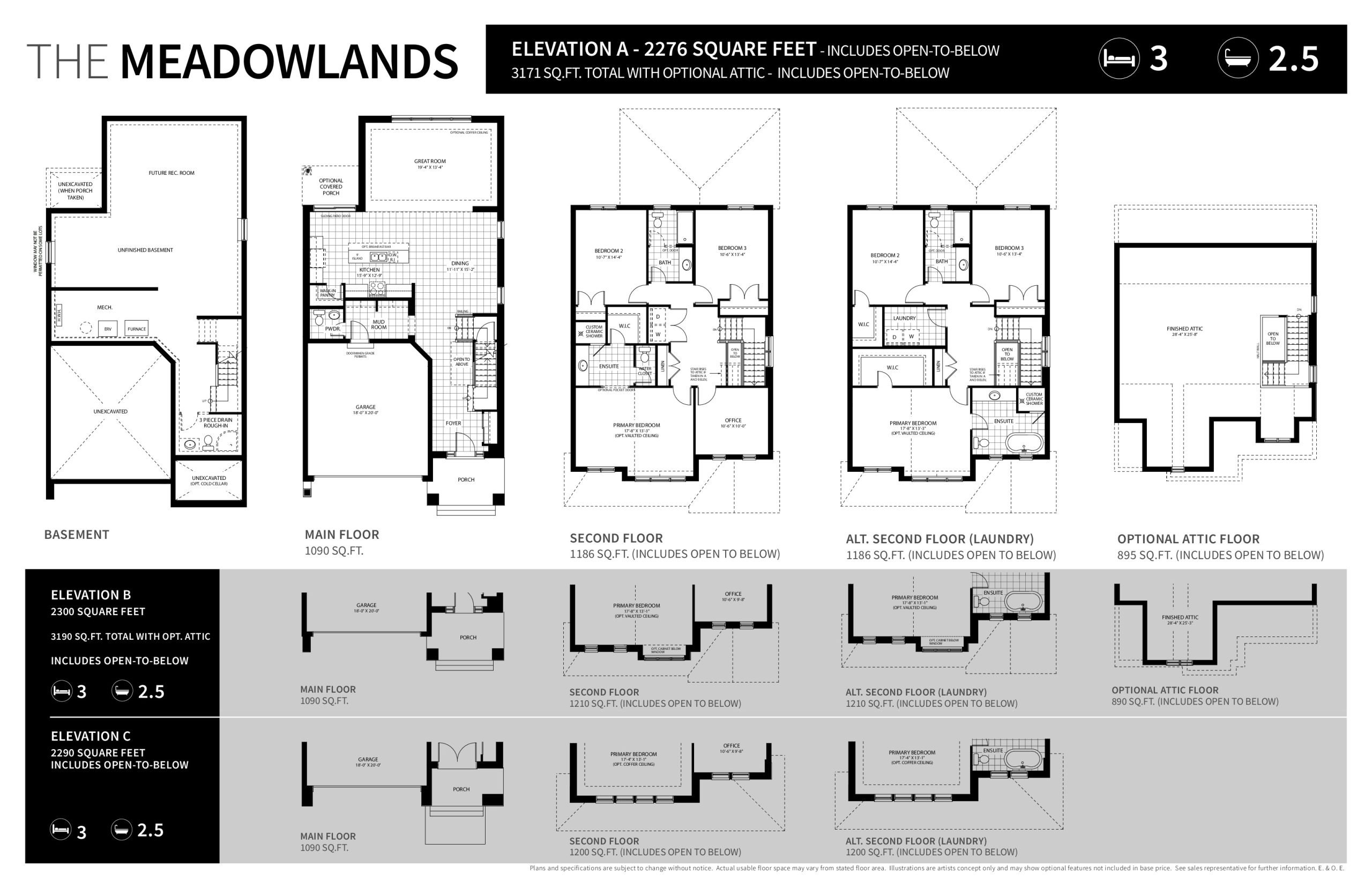 The Meadowlands plan preview