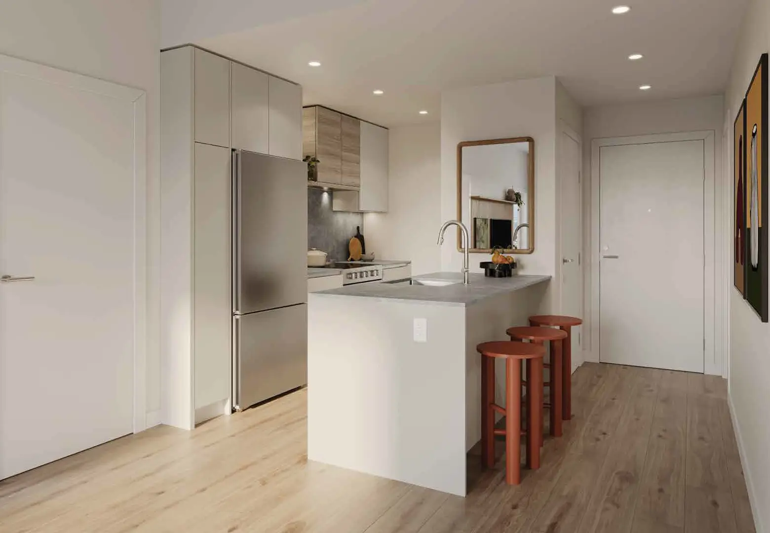 Harth, Surrey. Artist’s rendering.