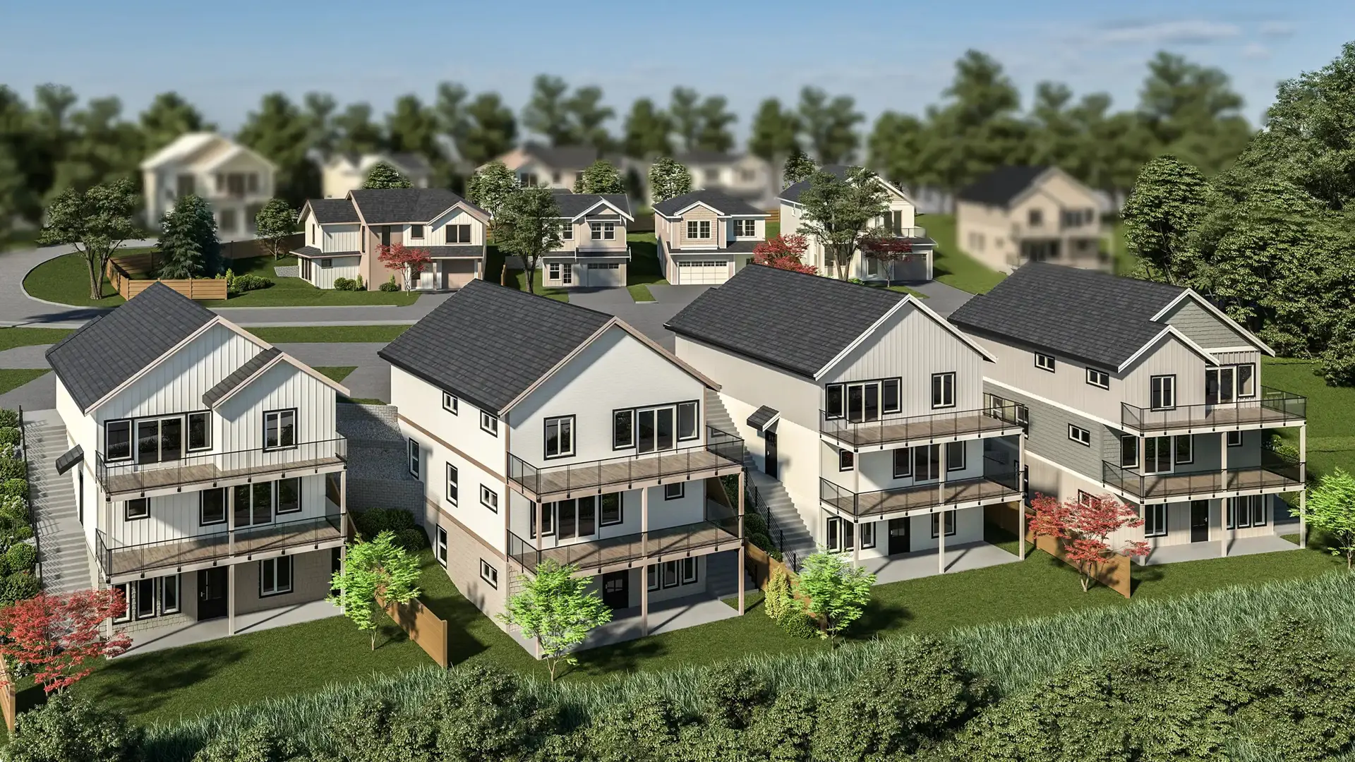Harvest Ridge, Central Saanich. Artist’s rendering.