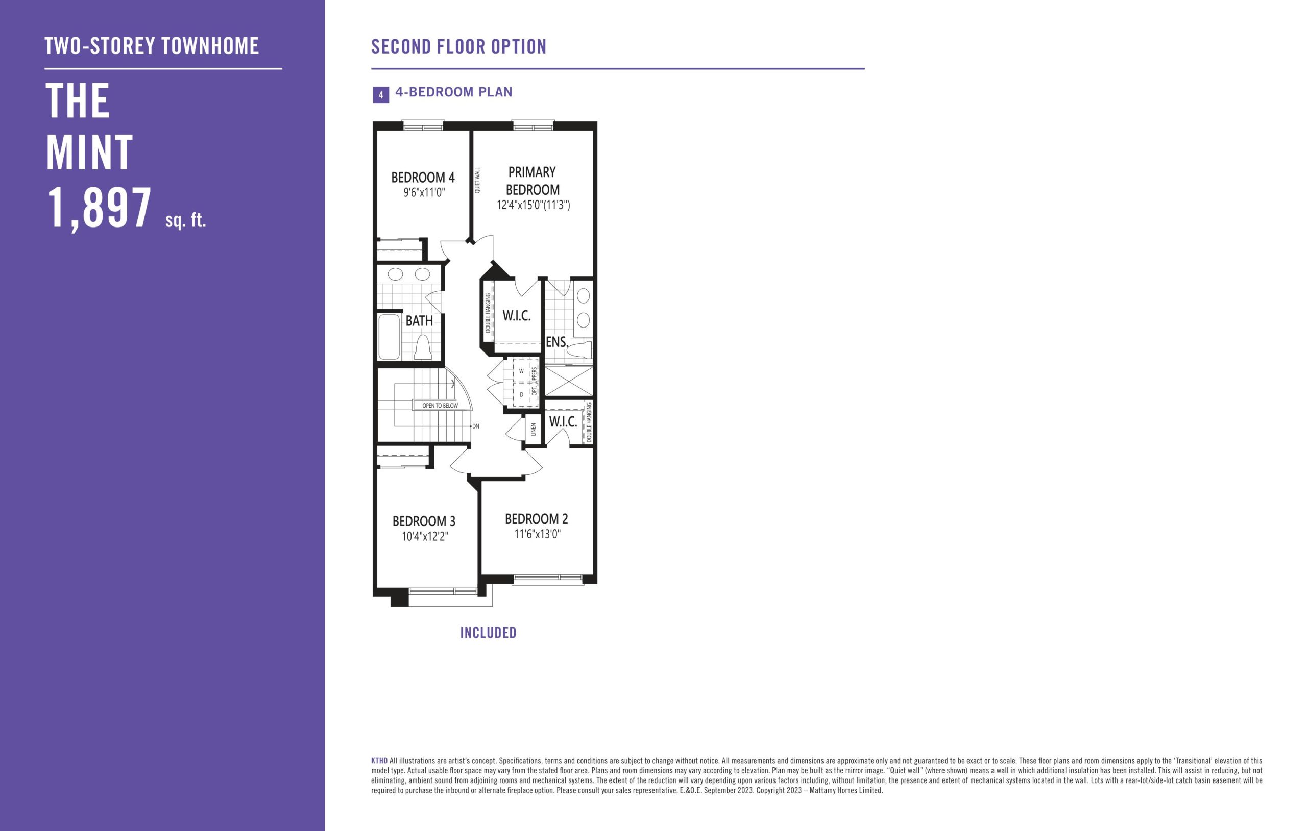 The Mint (2nd Floor Option) plan preview