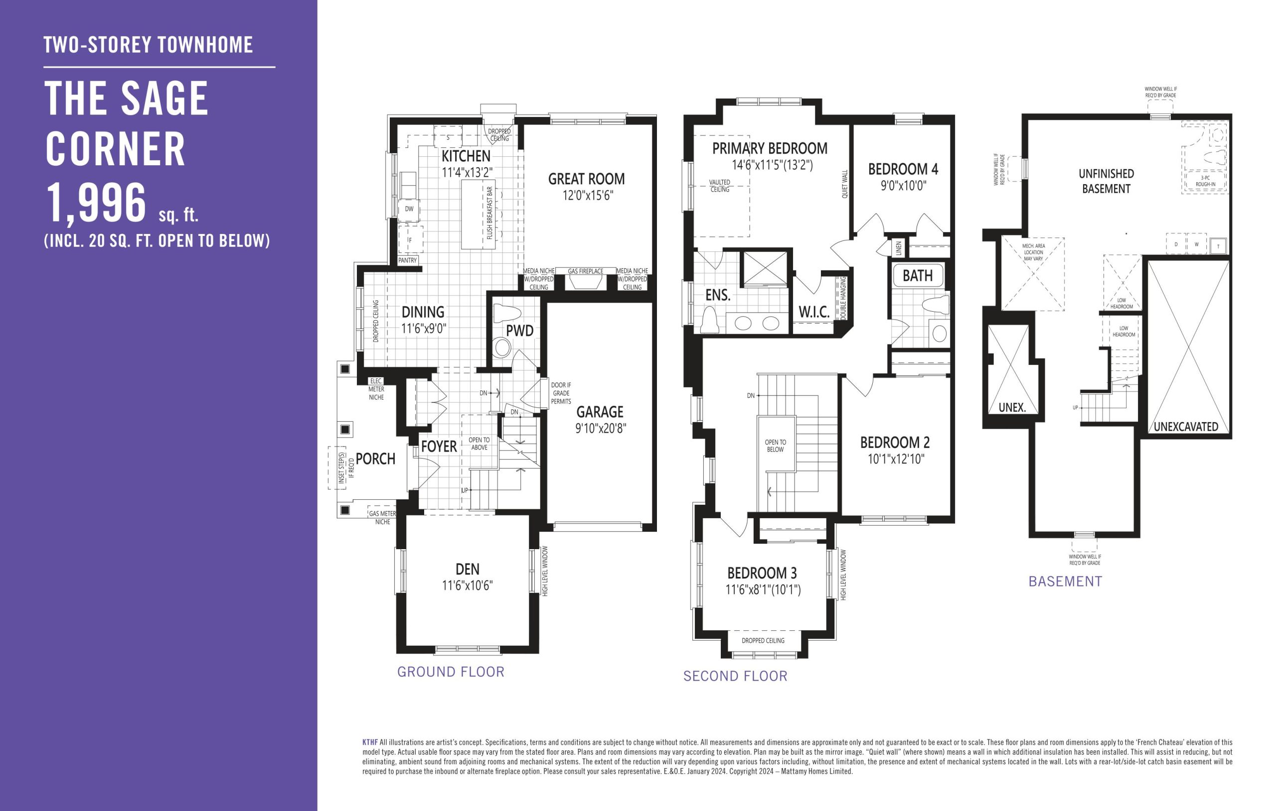 The Sage - Corner plan preview