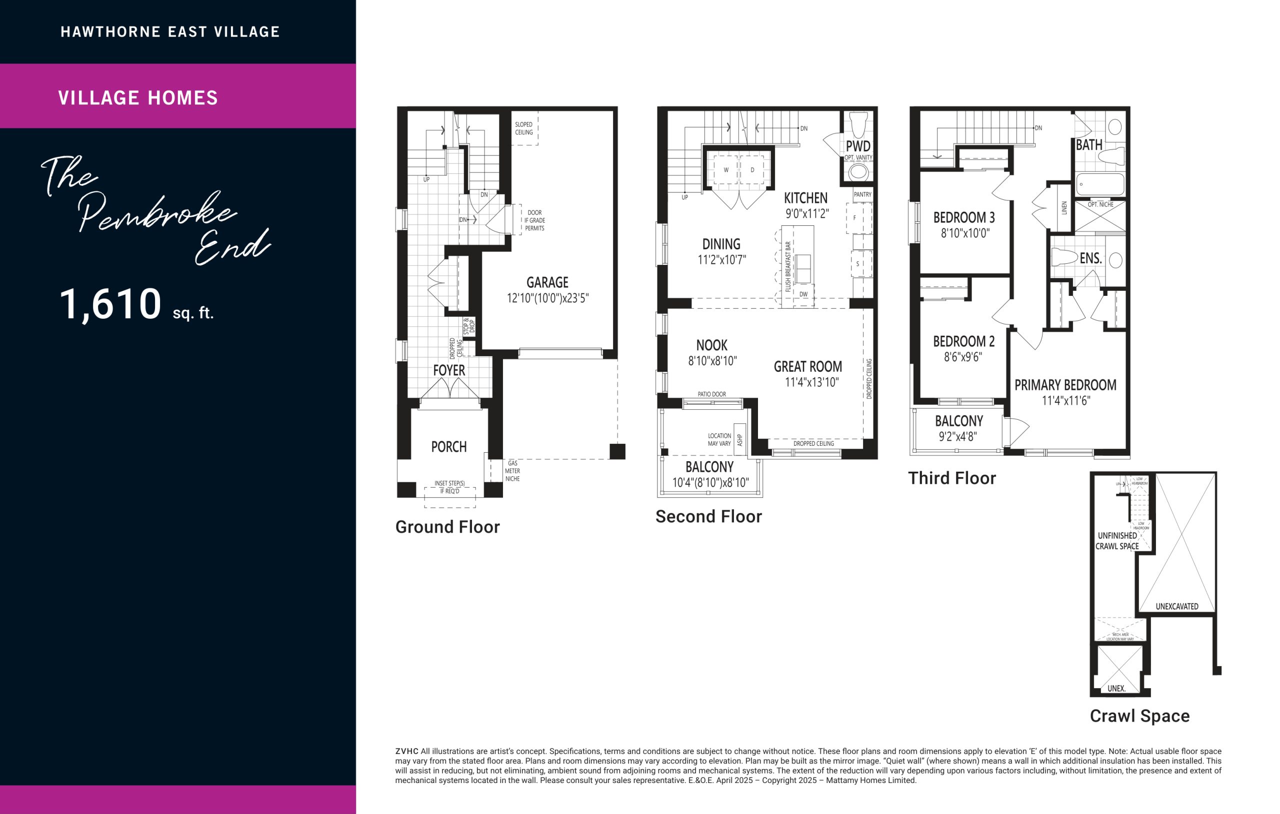 The Pembroke End plan preview