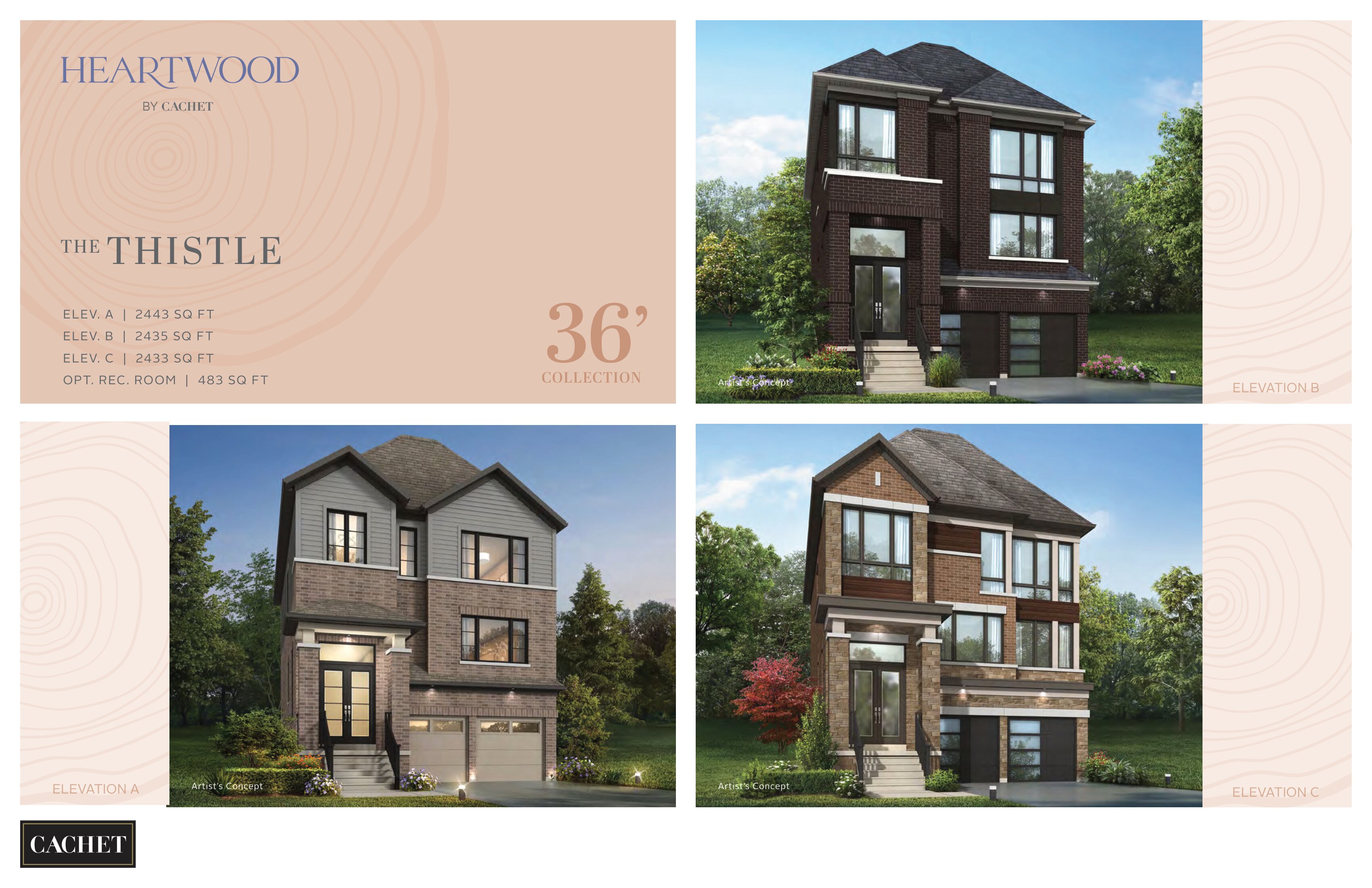 The Thistle - Elev. C floor plan