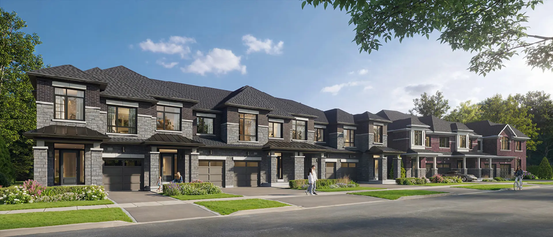 Heartwood Village - Townhomes, Oshawa. Artist’s rendering.