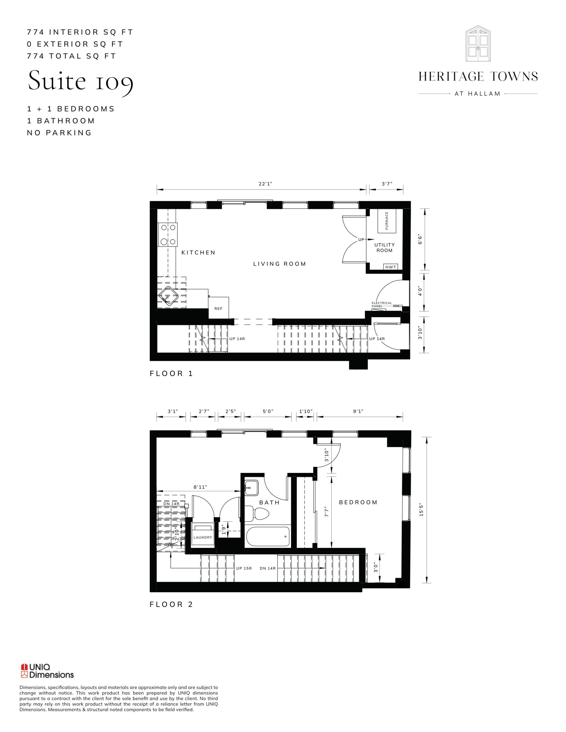 Suite 109 plan preview