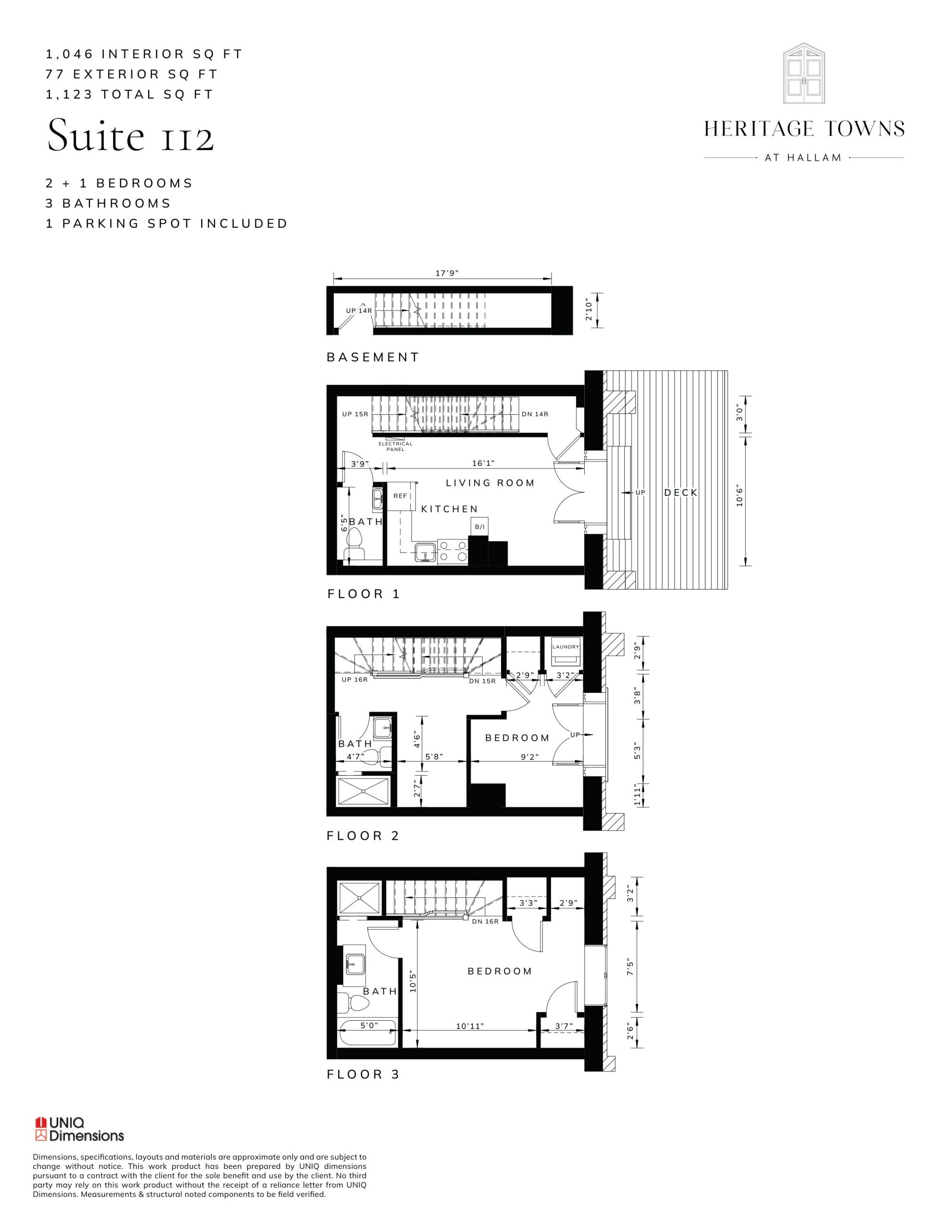 Suite 112 plan preview