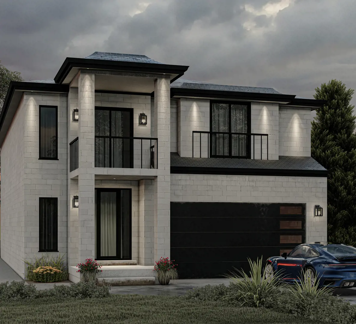 High Valley Estates, Cayuga. Artist’s rendering.
