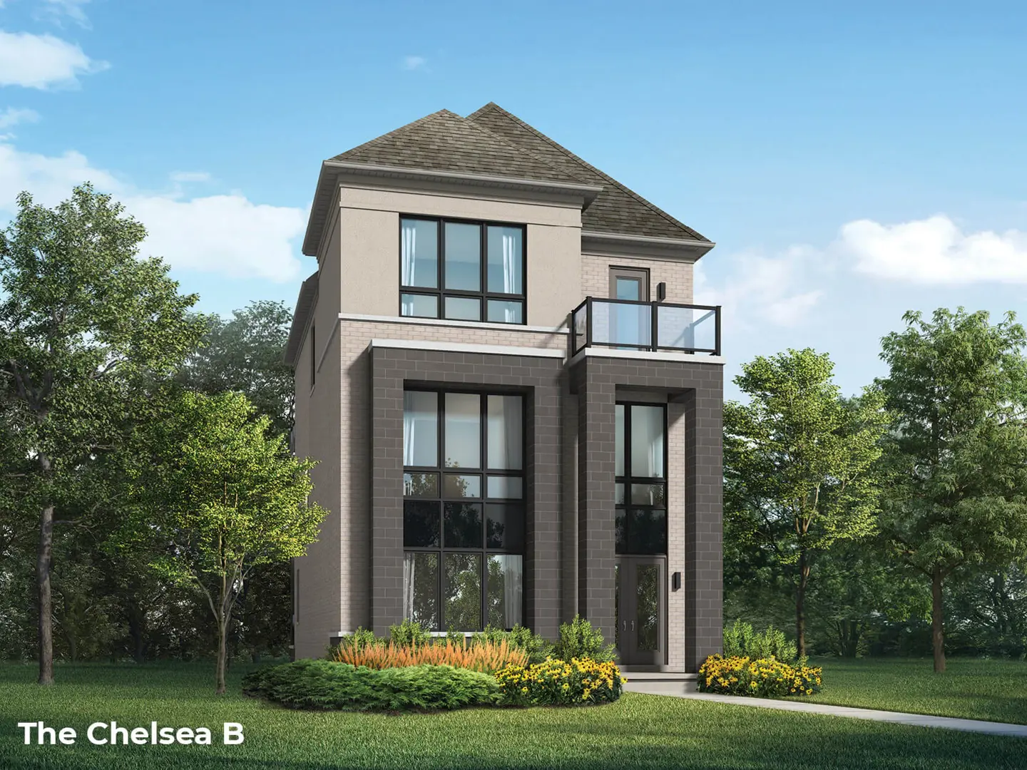 Highgrove - Single Family Homes, Markham. Artist’s rendering.