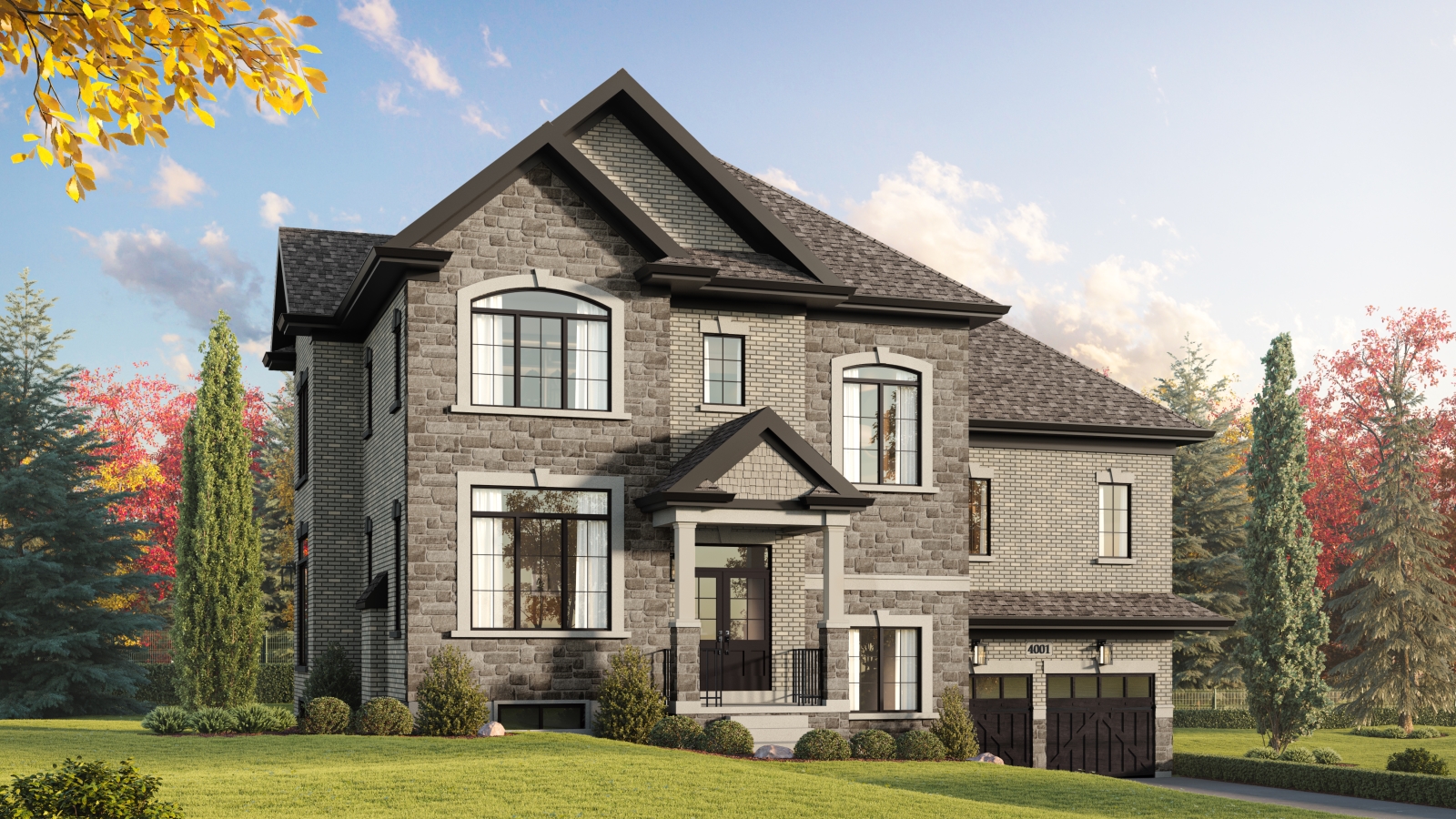 Highlands Caledon East supplied project rendering