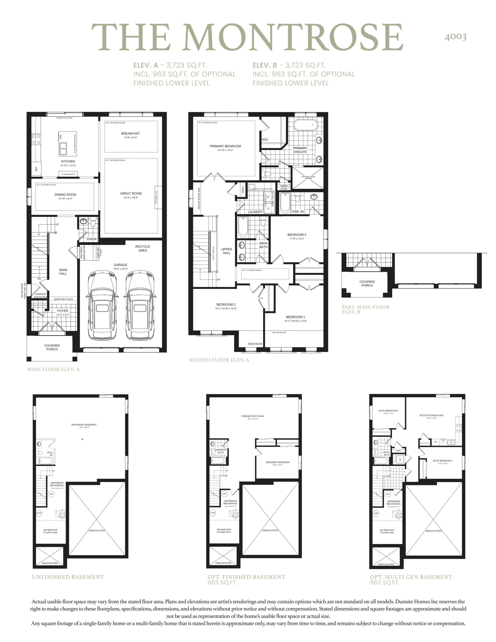The Montrose plan preview