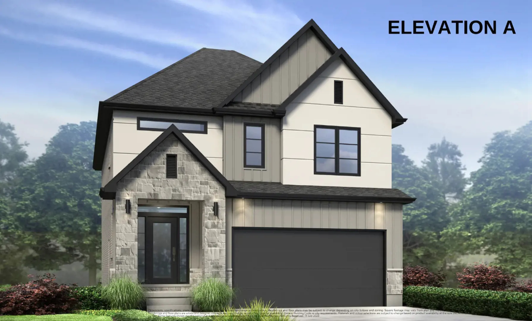 Hills Trail Homes rendering 4