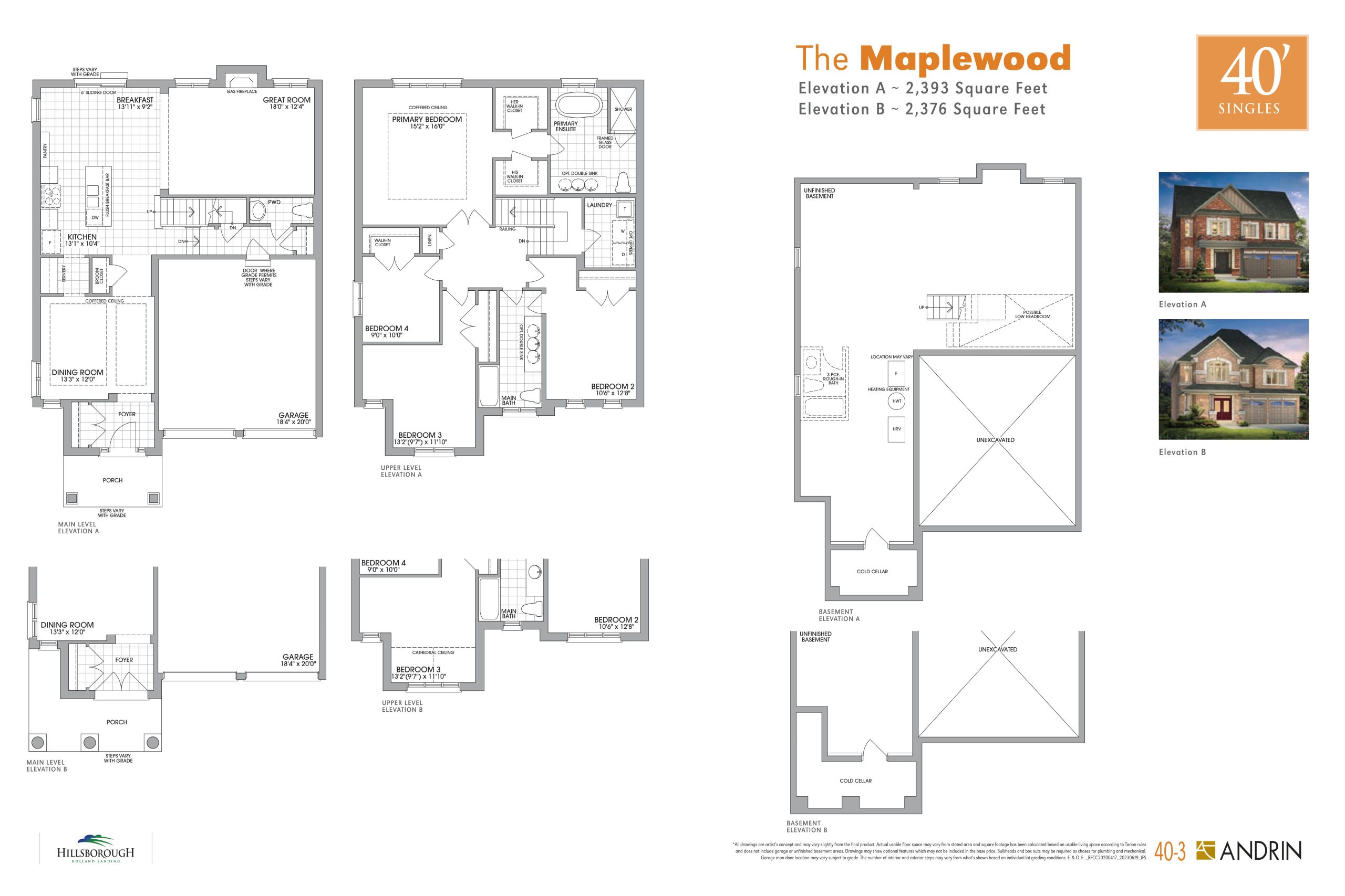 The Maplewood plan preview
