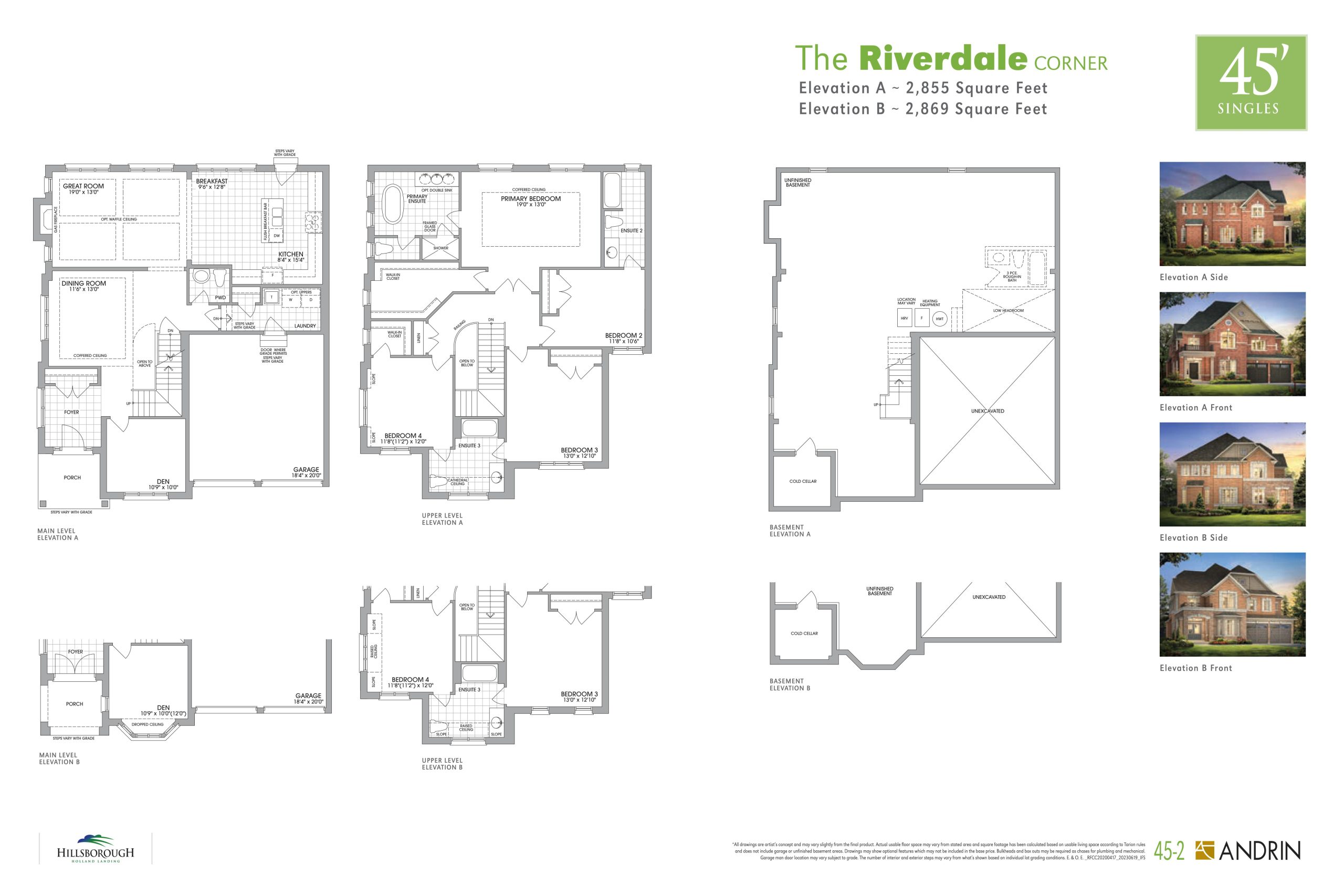 The Riverdale (Corner) plan preview