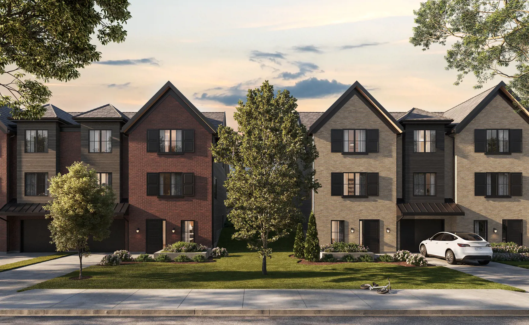 Hillside Homes, Stratford. Artist’s rendering.
