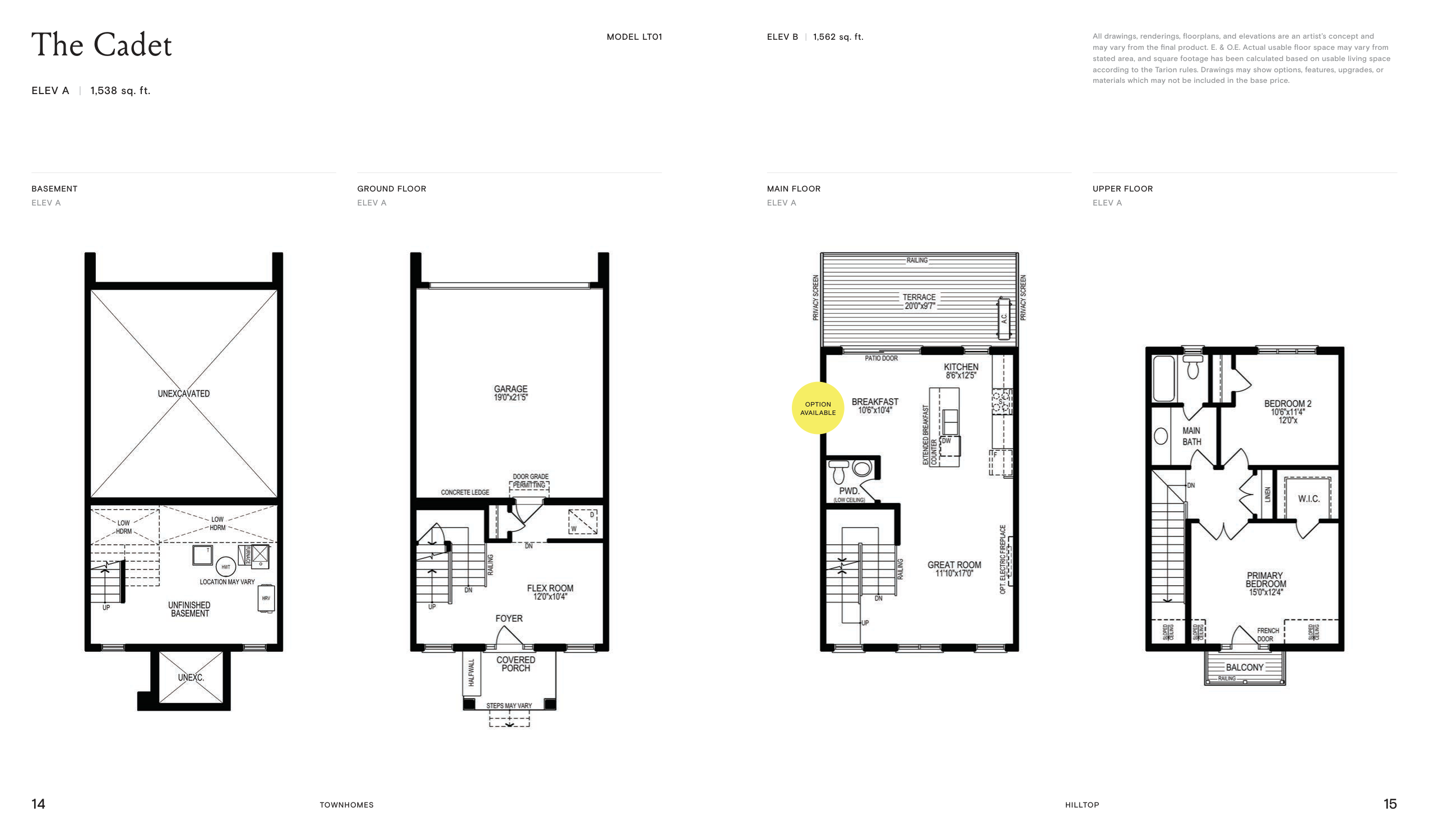 The Cadet (Mews Towns) plan preview