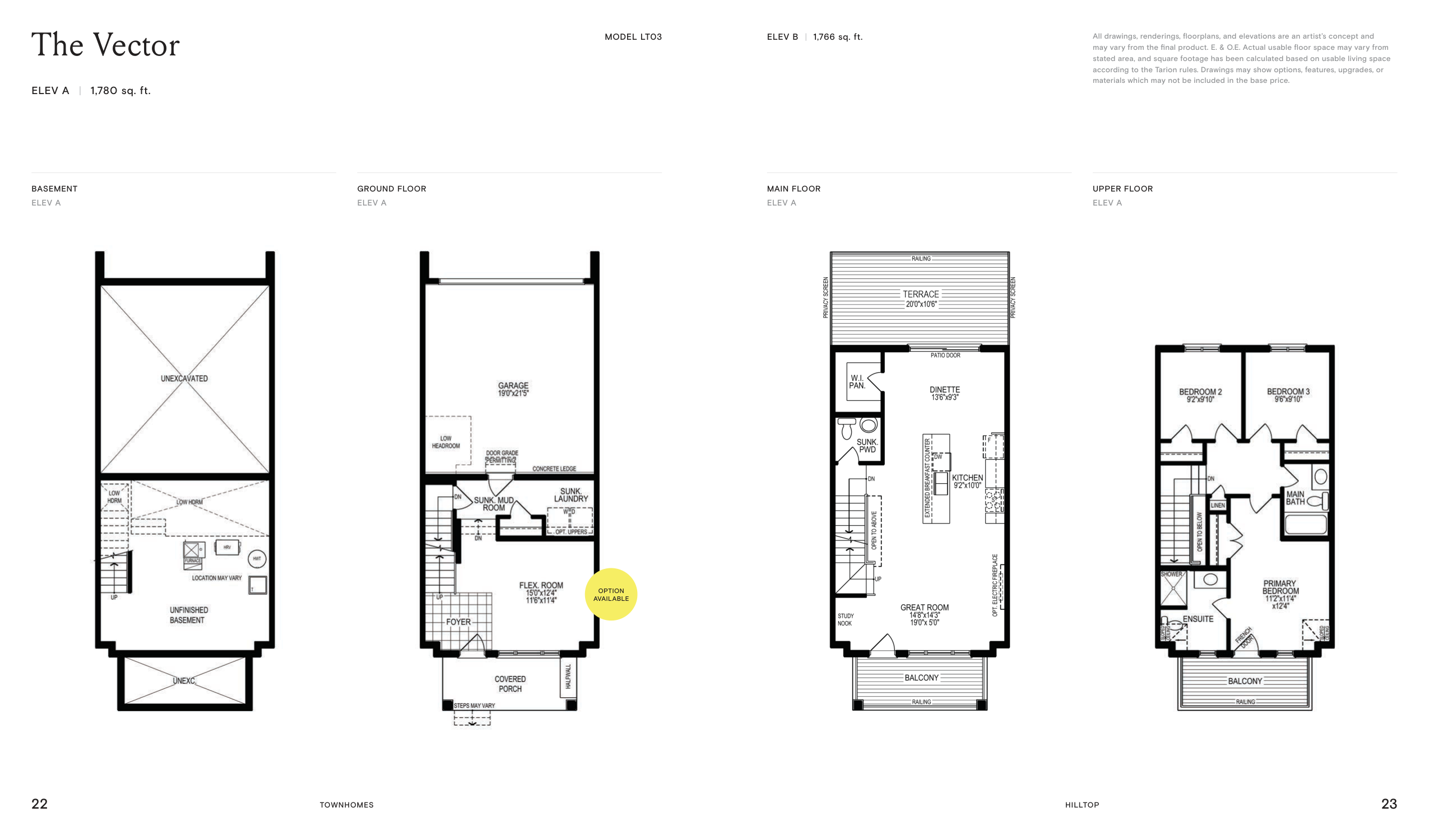The Vector (Mews Towns) plan preview