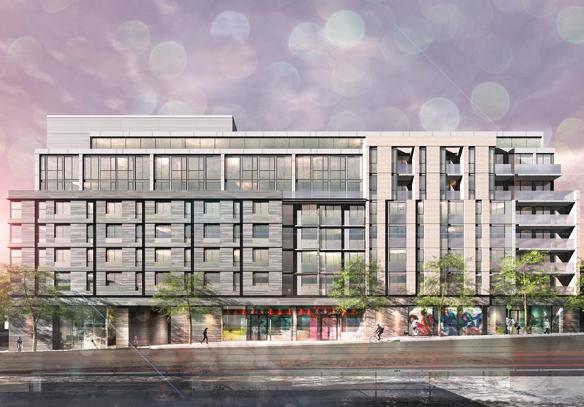 Homes of St. Clair West Condo, Toronto. Artist’s rendering.
