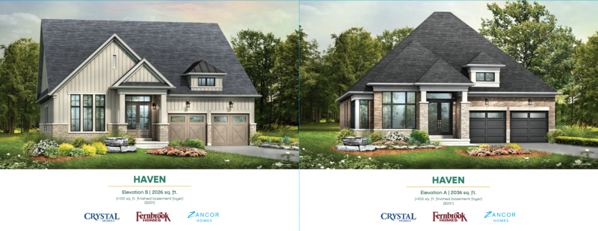 Haven Elev. A plan preview