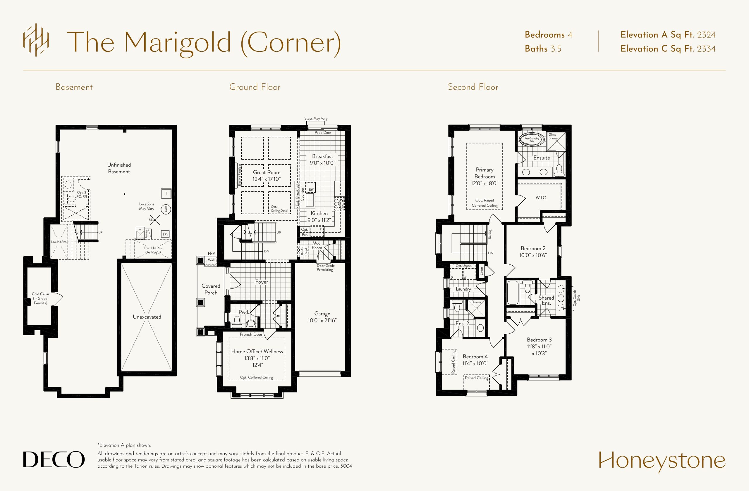 The Marigold (Corner) plan preview