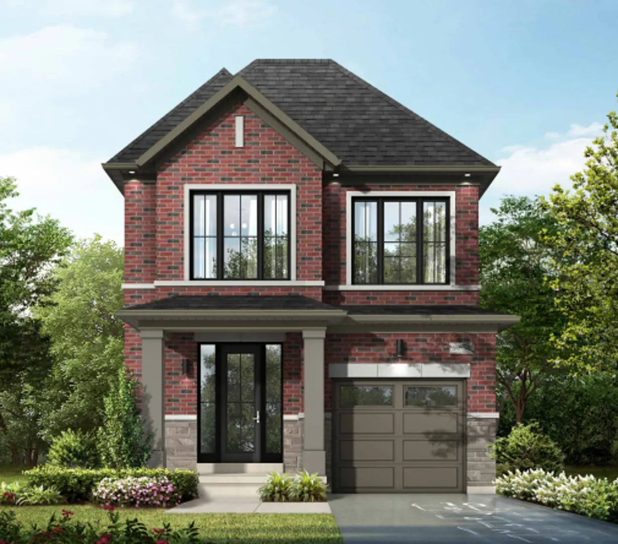 Honeystone - Single Family Homes, Brampton. Artist’s rendering.