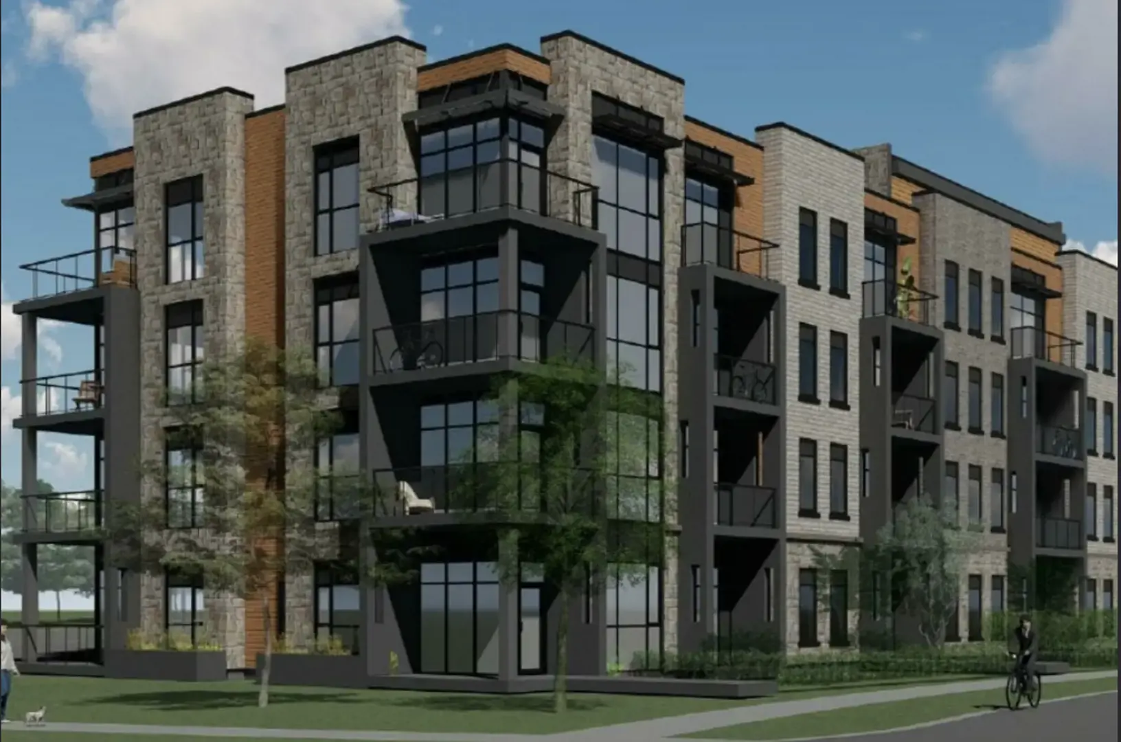 Hopewell Square, Breslau. Artist’s rendering.
