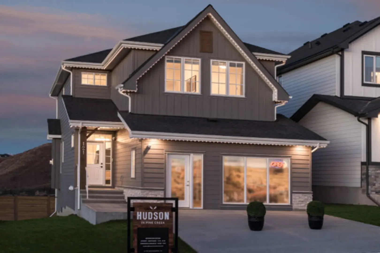 Hudson in Pine Creek, Calgary. Artist’s rendering.