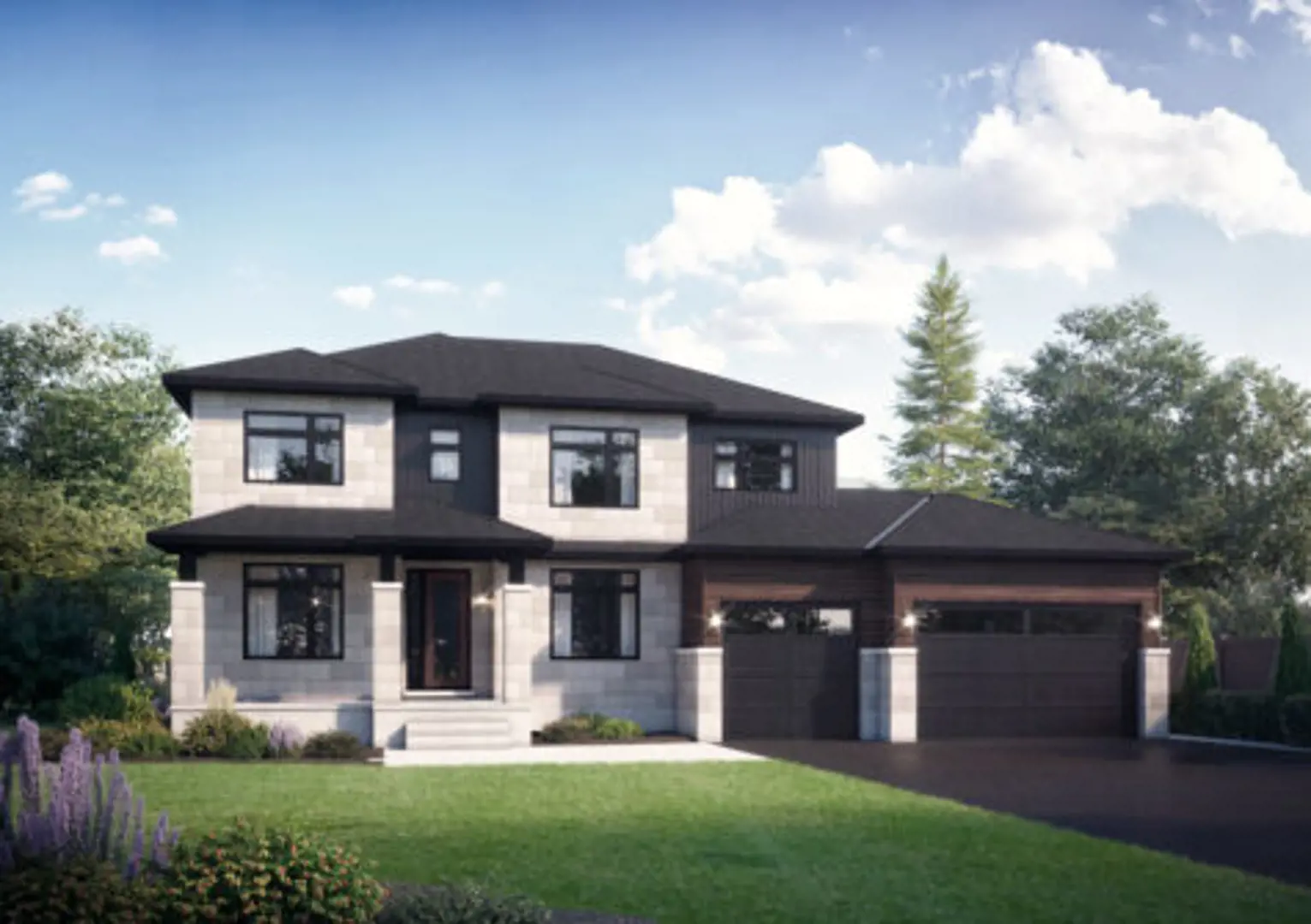 Huntley Chase Estates, Ottawa. Artist’s rendering.