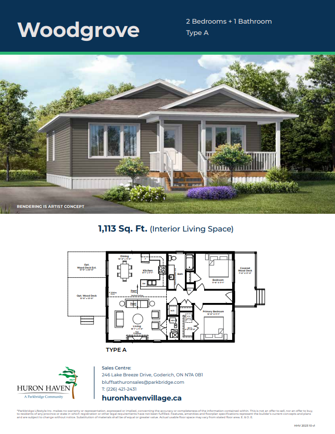 Woodgrove Type A plan preview