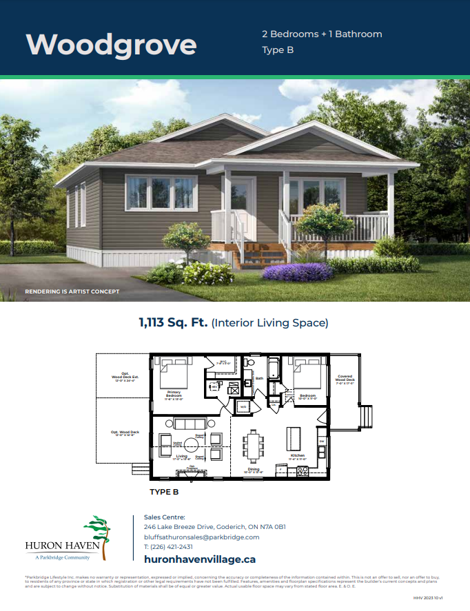 Woodgrove Type B plan preview